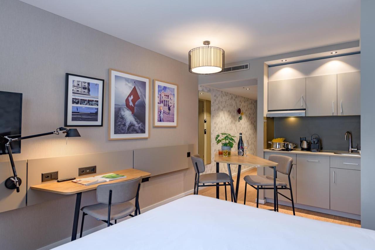 Aparthotel Adagio Zurich City Center Bagian luar foto